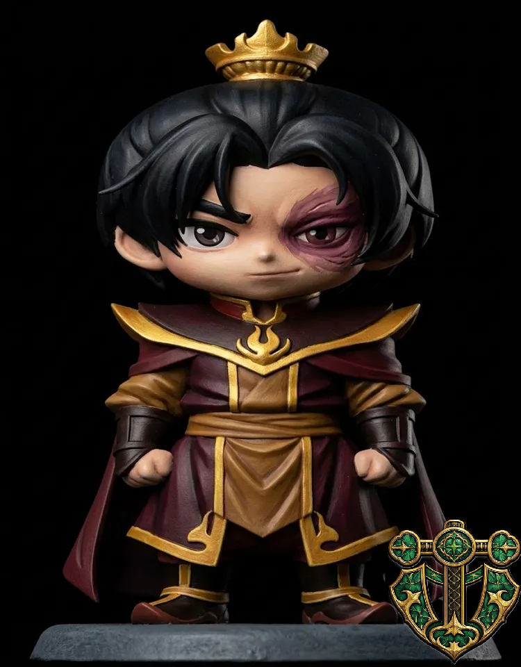 Miniatura 2 do modelo 3D Zuko Inspired Chibi