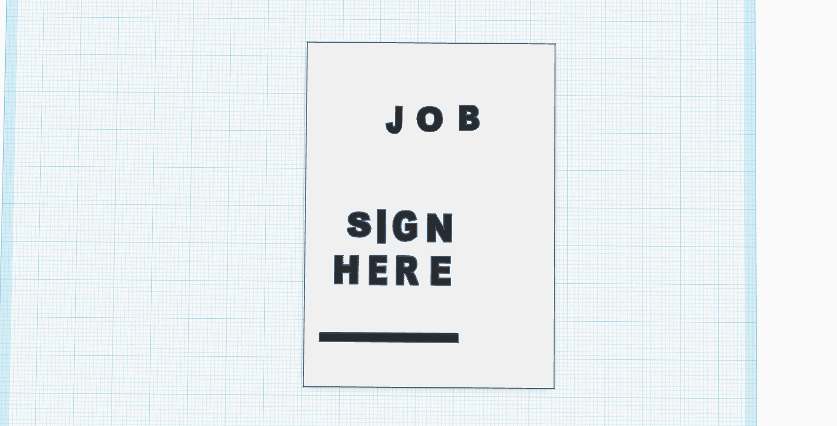 The job application prank halloween prop