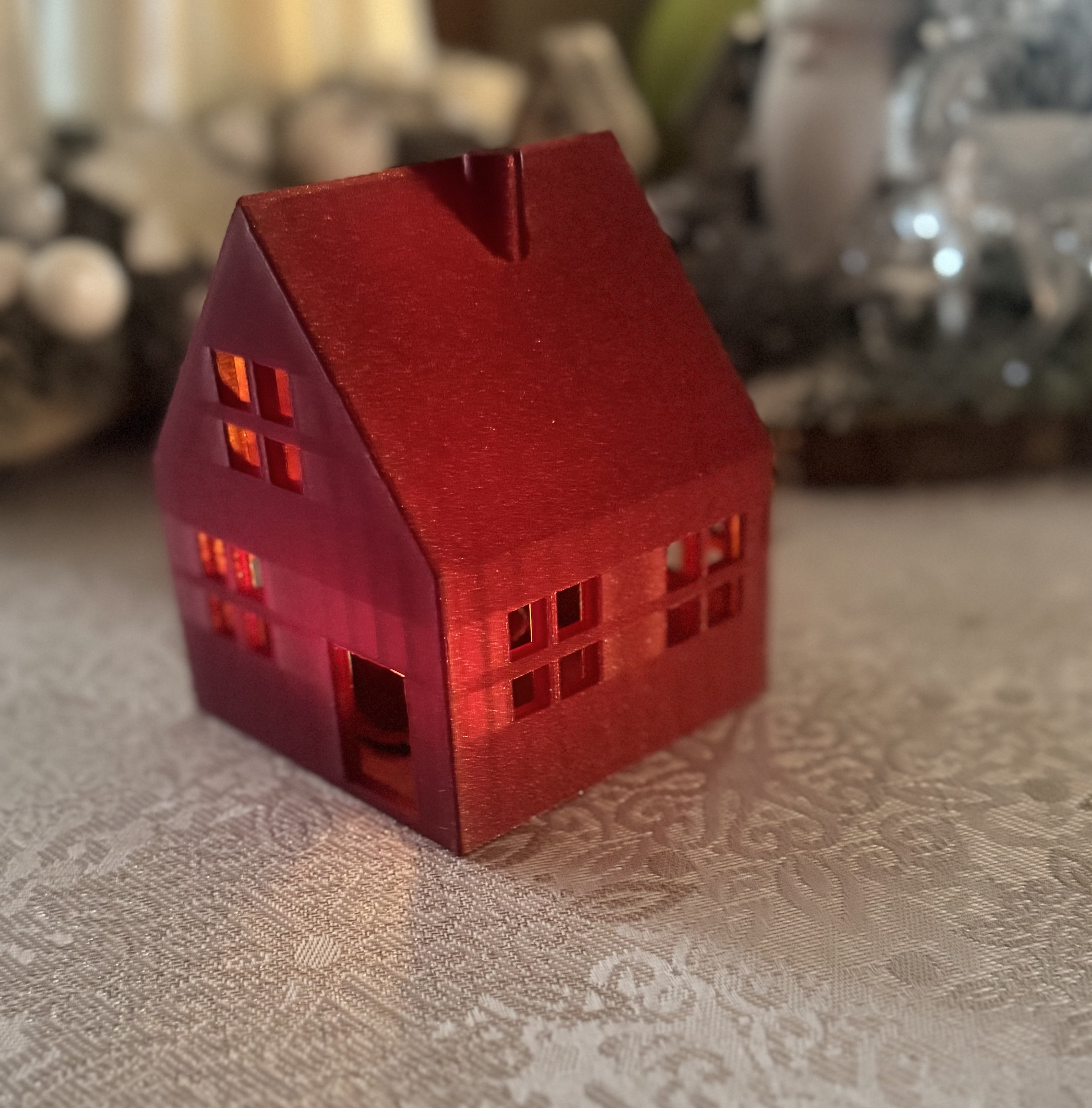 Minimalistic House - No Support 3d printed Modern house, Fast print
