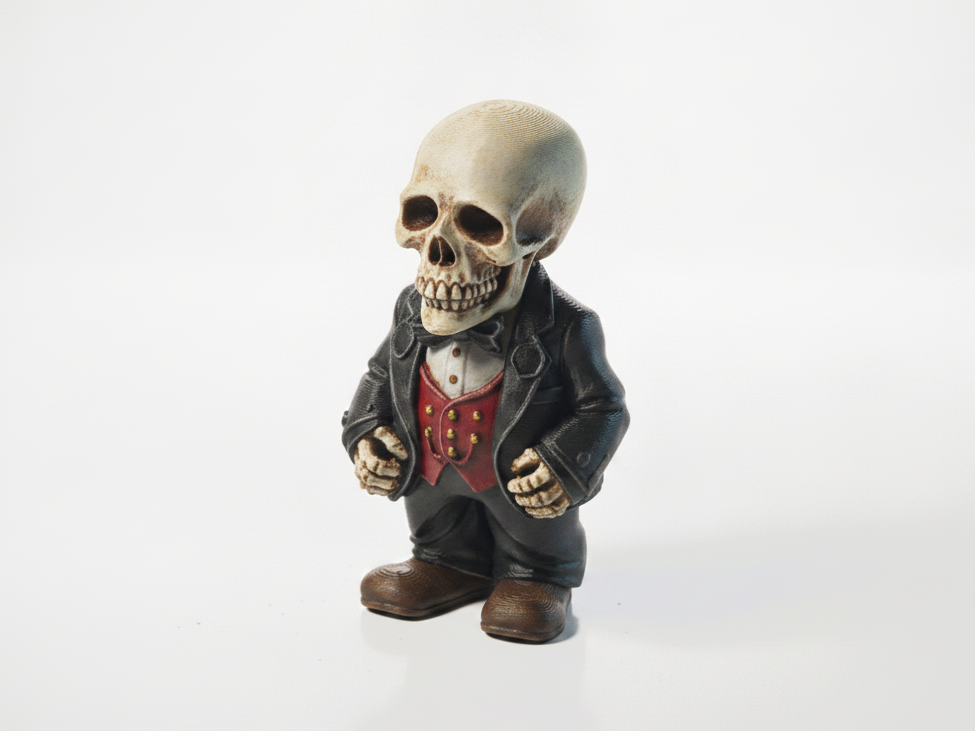 Dapper Skeleton Figurine Fantasy 3D Printable