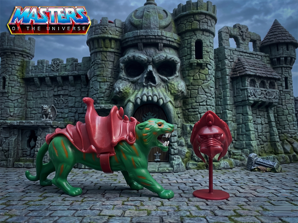 Masters of the Universe Battle Cat / Panthor Mask Stand (MotU)