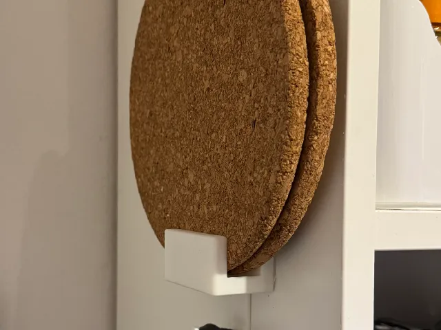 trivet and oven mitts holder