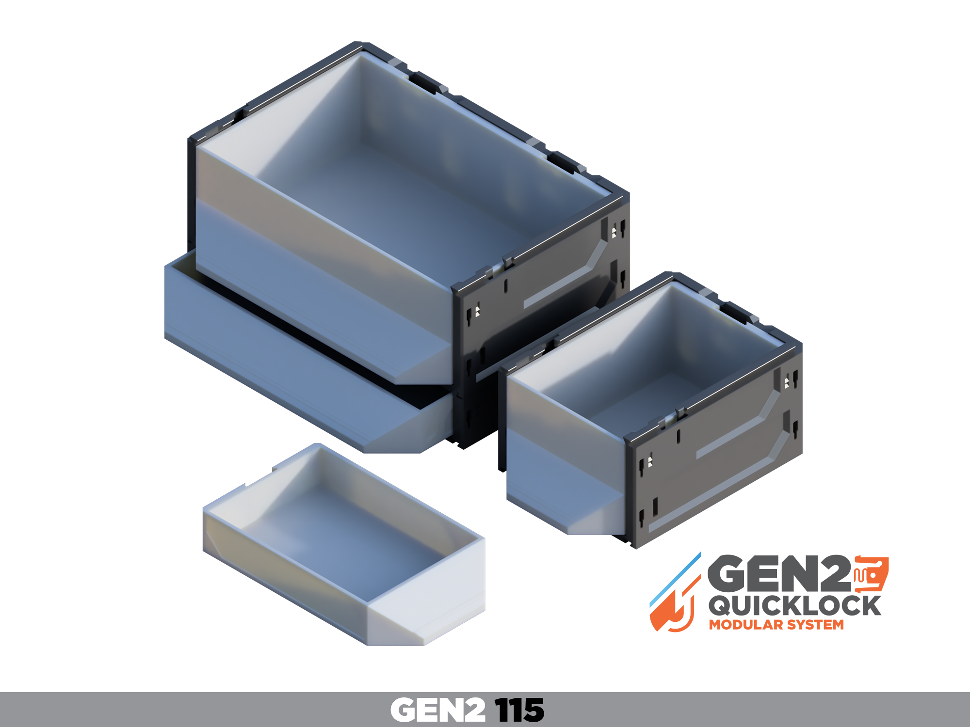 GEN2 115 Classic Drawers - All