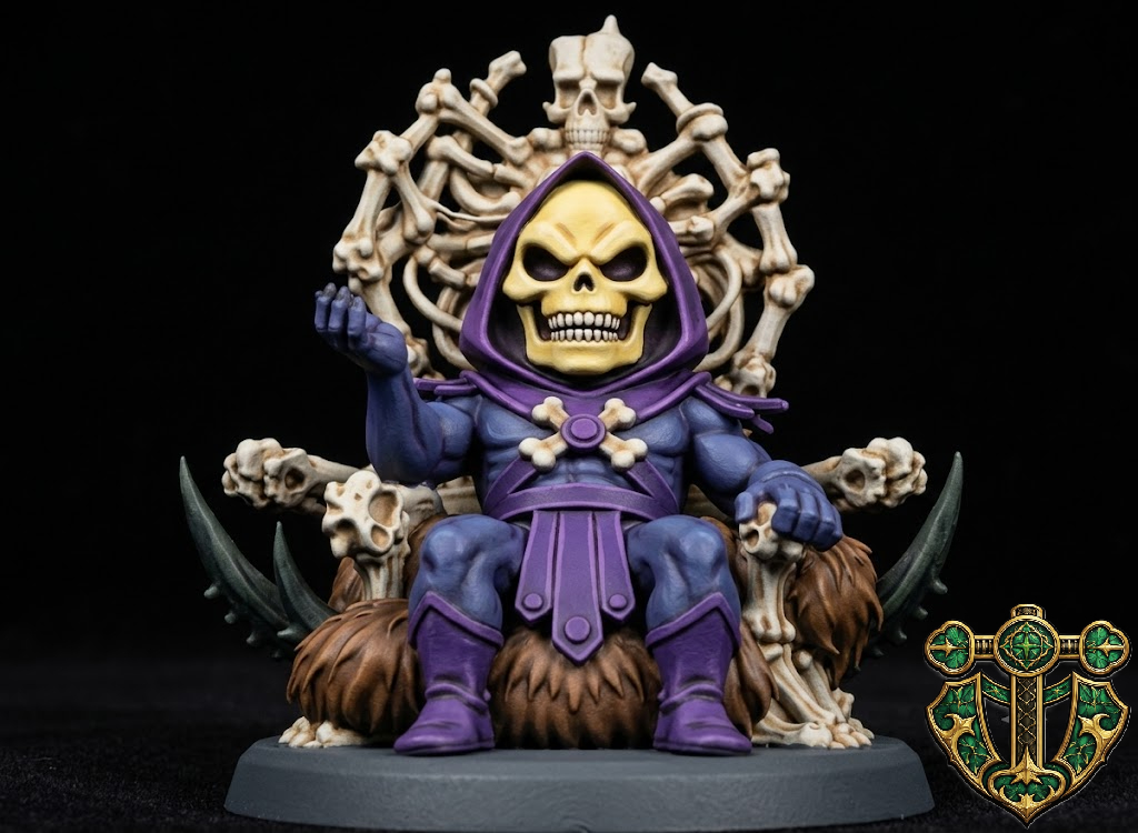 Miniatura 2 do modelo 3D Skeletor Inspired Chibi