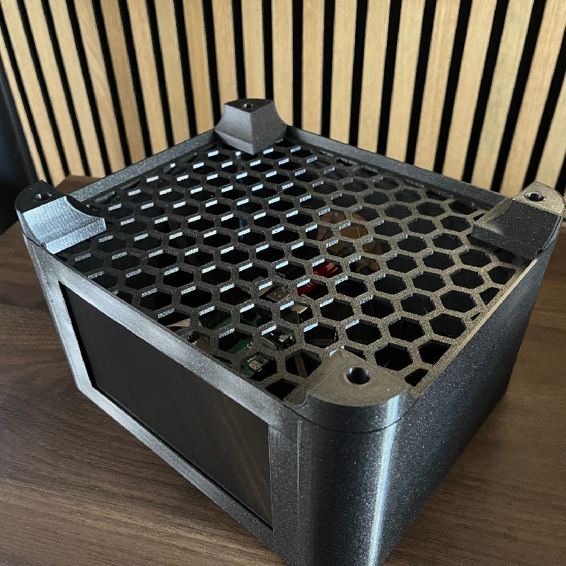 PiFi - Raspberry Pi and touch display streaming box Dragonfly DAC moOde ...