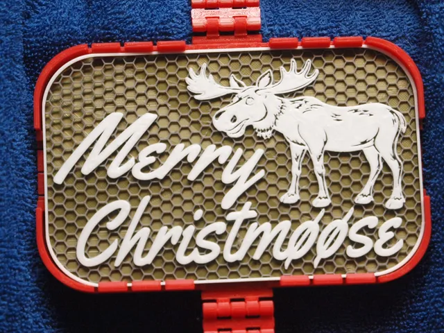 Merry Christmoose sign
