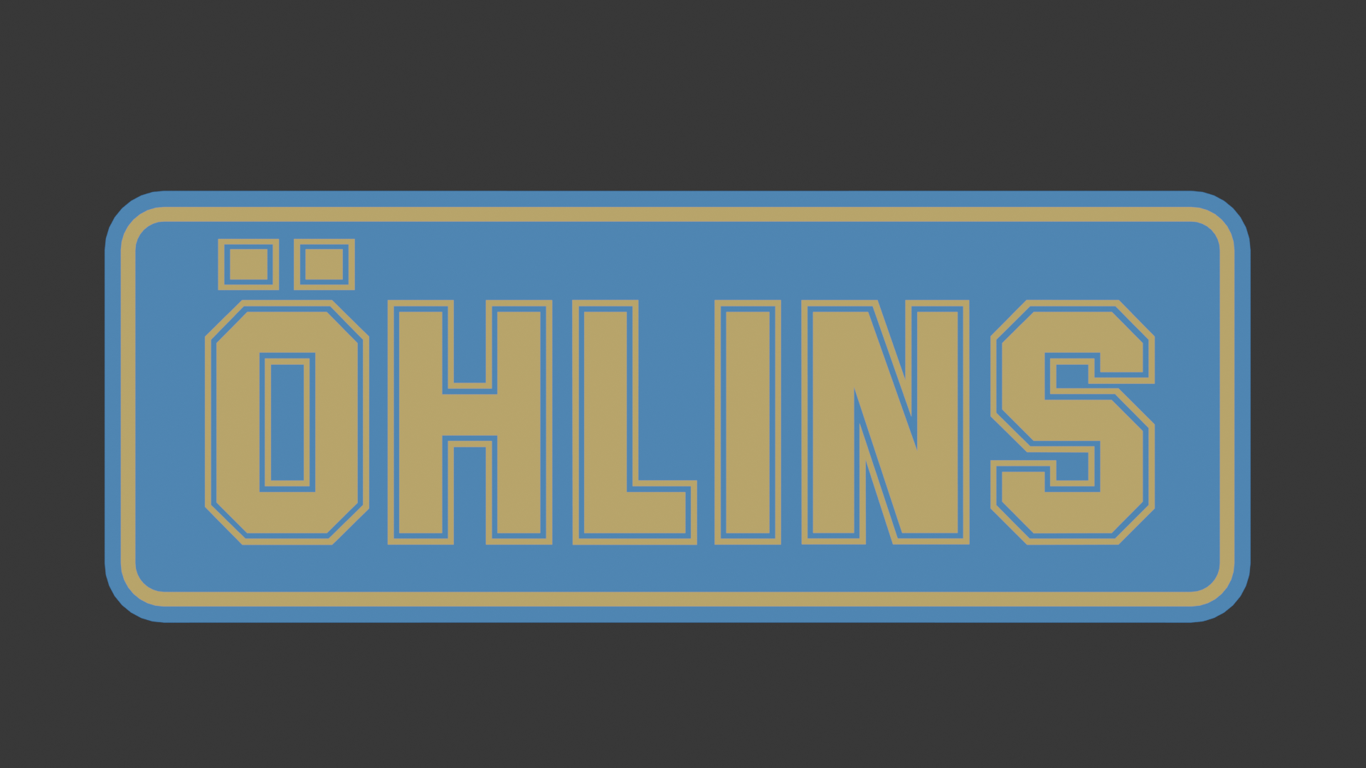 Öhlins Logo Badge