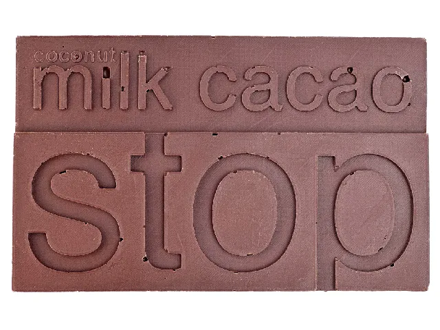 STOP coconut milk chocolate bar