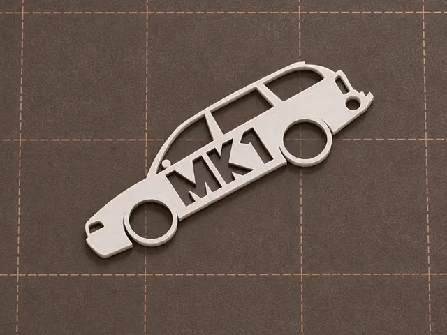 Skoda octavia combi keychain mk1