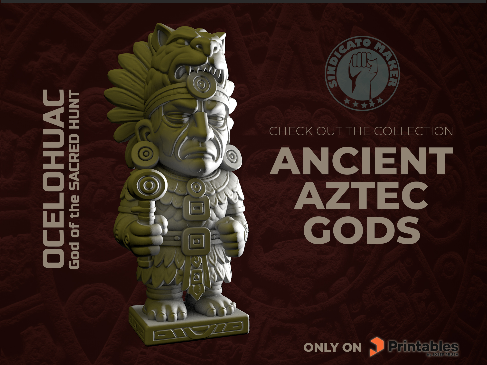 Ocelohuac -  God of the Sacred Hunt