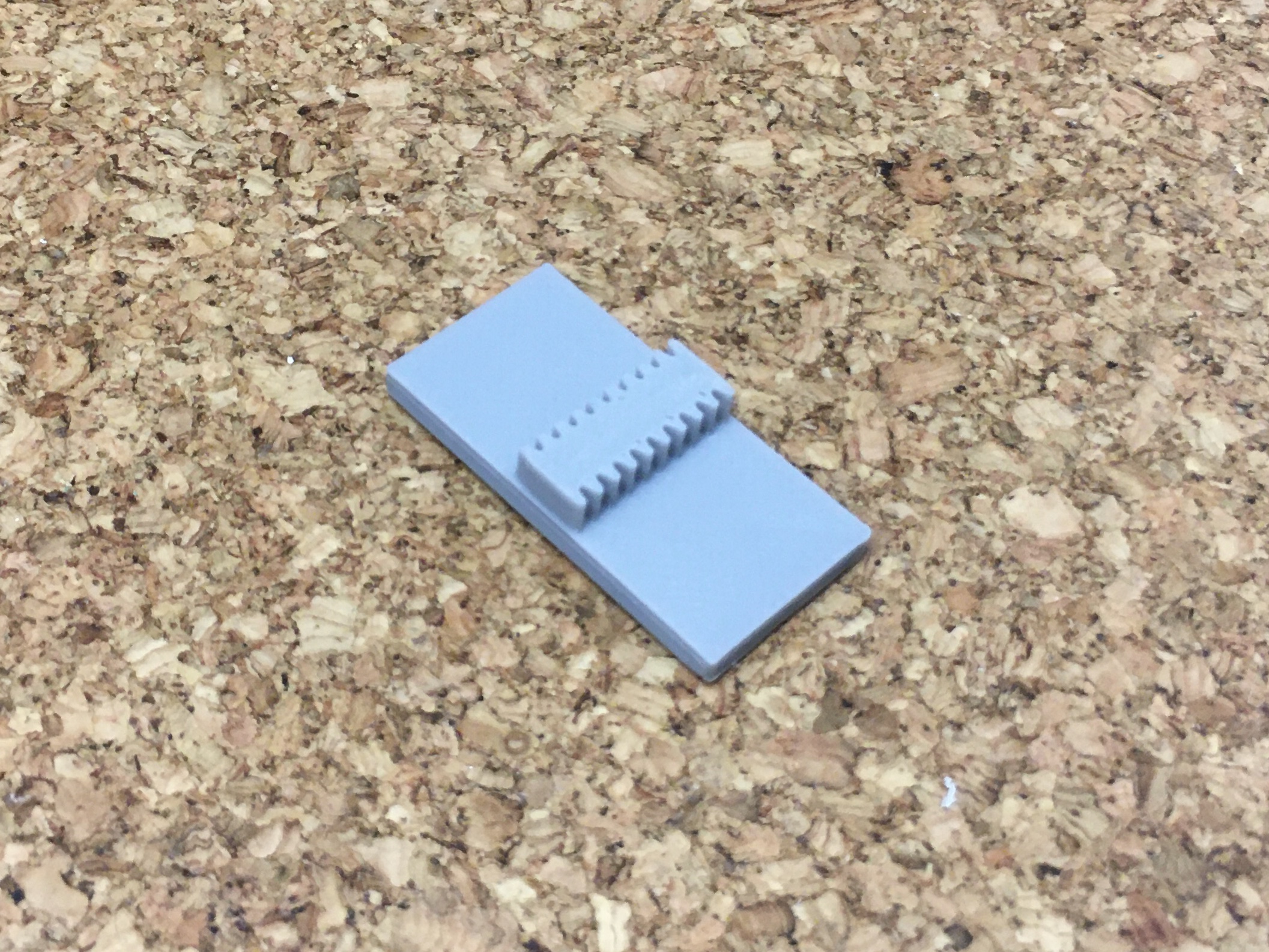 Lego Monorail Track Tile Straight - 2 Studs Long