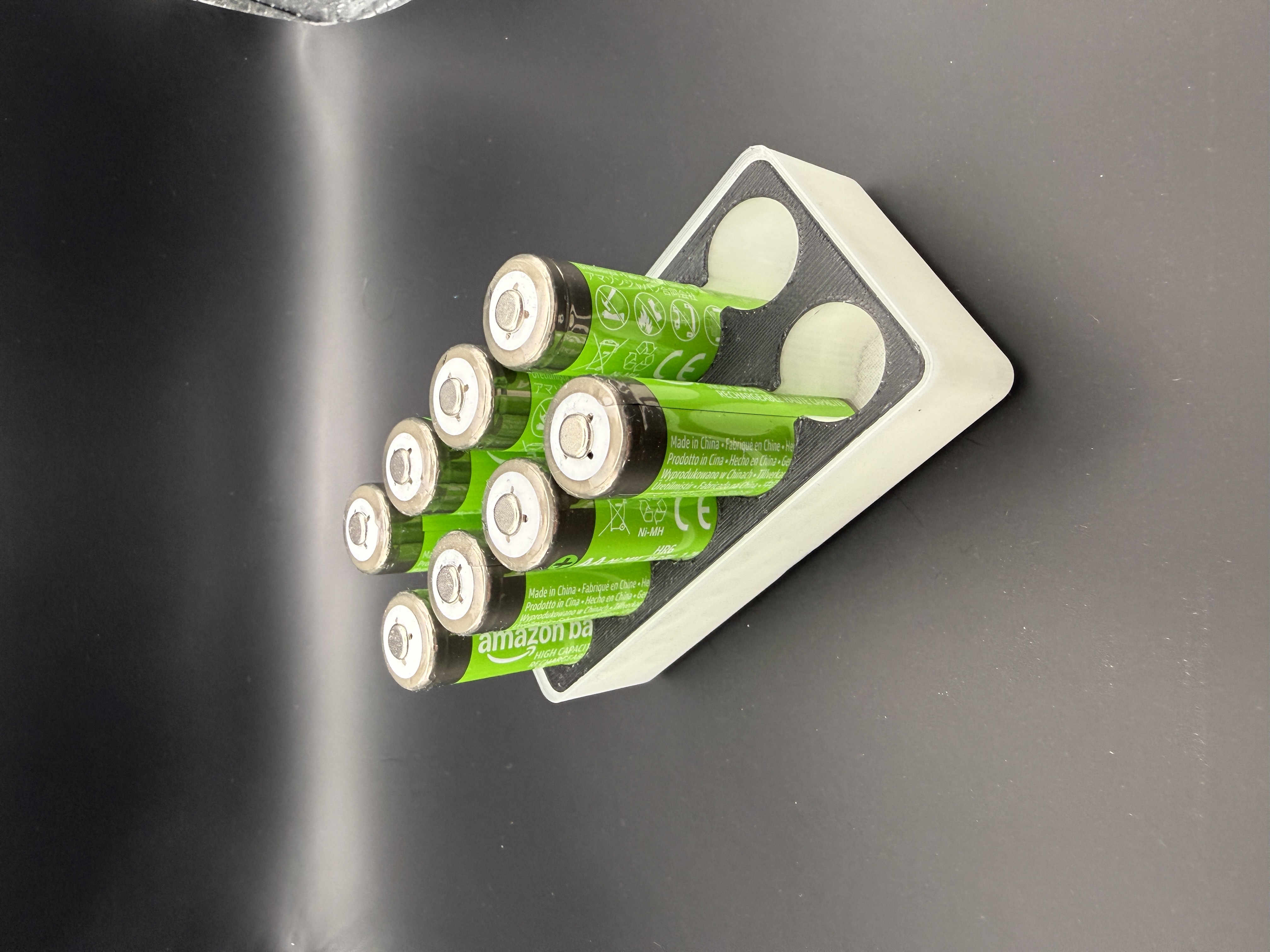 Gridfinity Bin 1x2 – AA Battery Holder