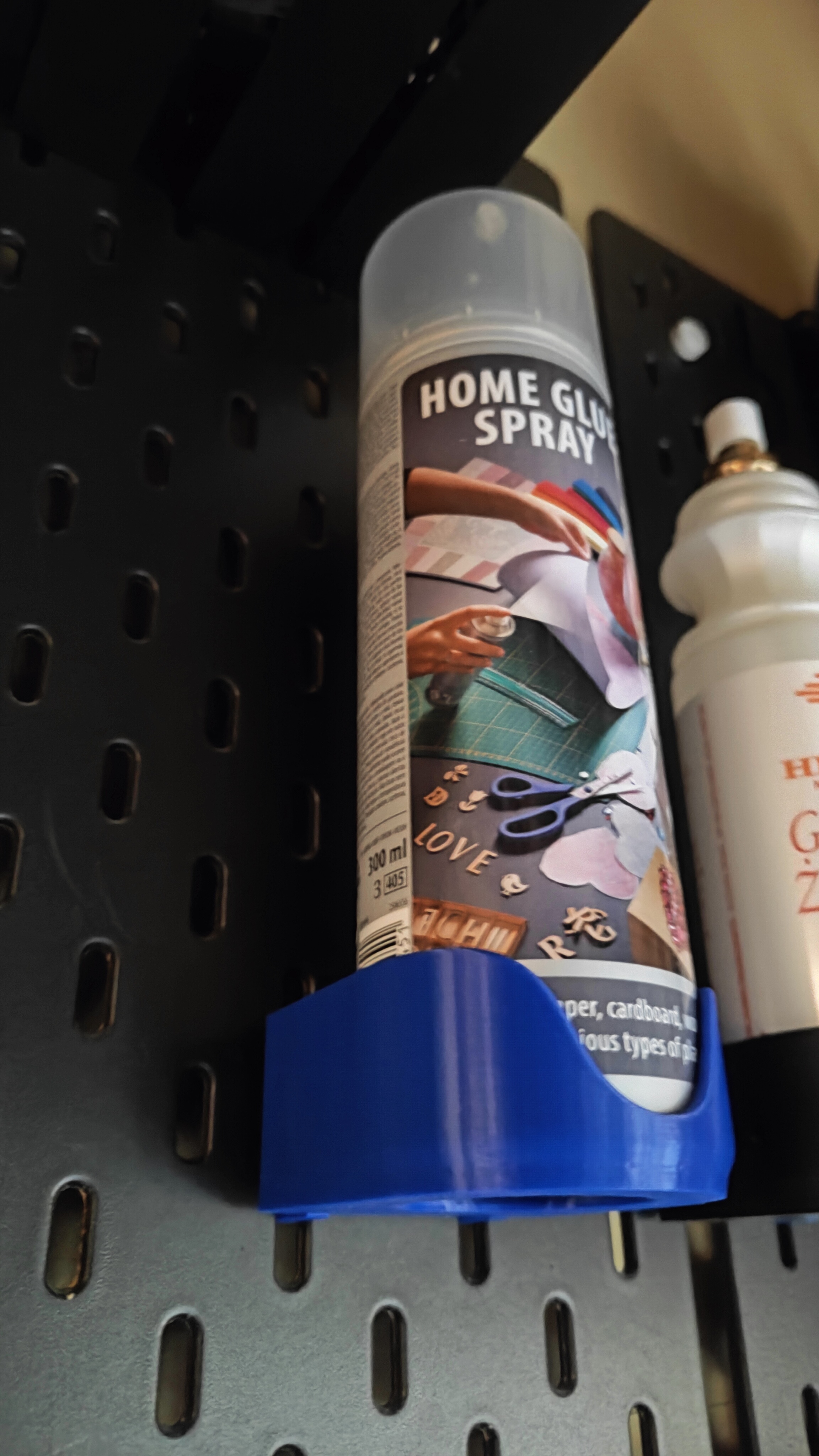 Parametric bottle Holder for SKADIS D58mm