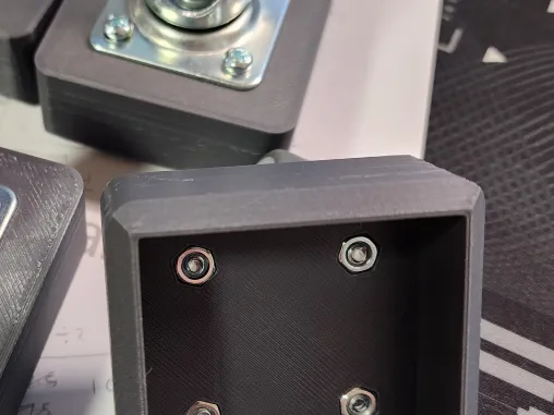 IKEA LACK feet with castor wheel