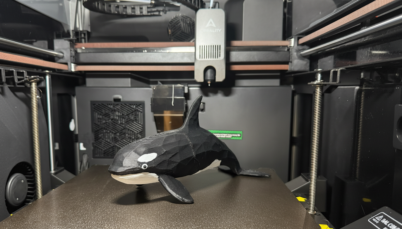 Low Poly Orca