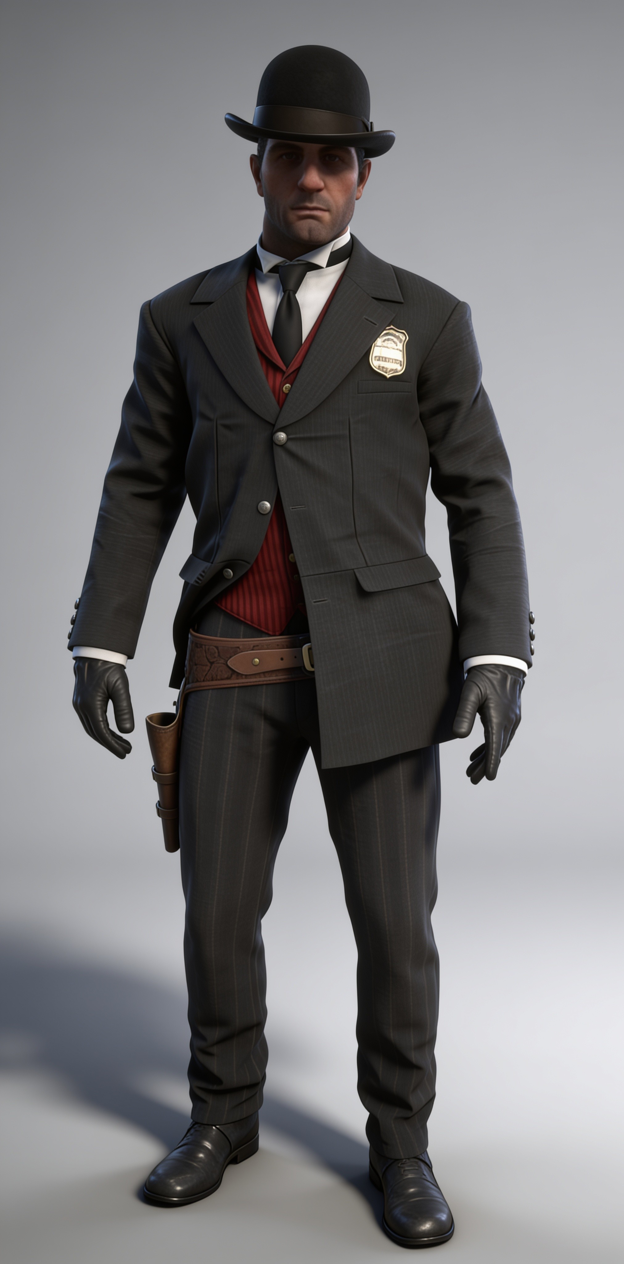 RDR2 - the opponents - Archer Fordham (Pinkerton Detektivs)