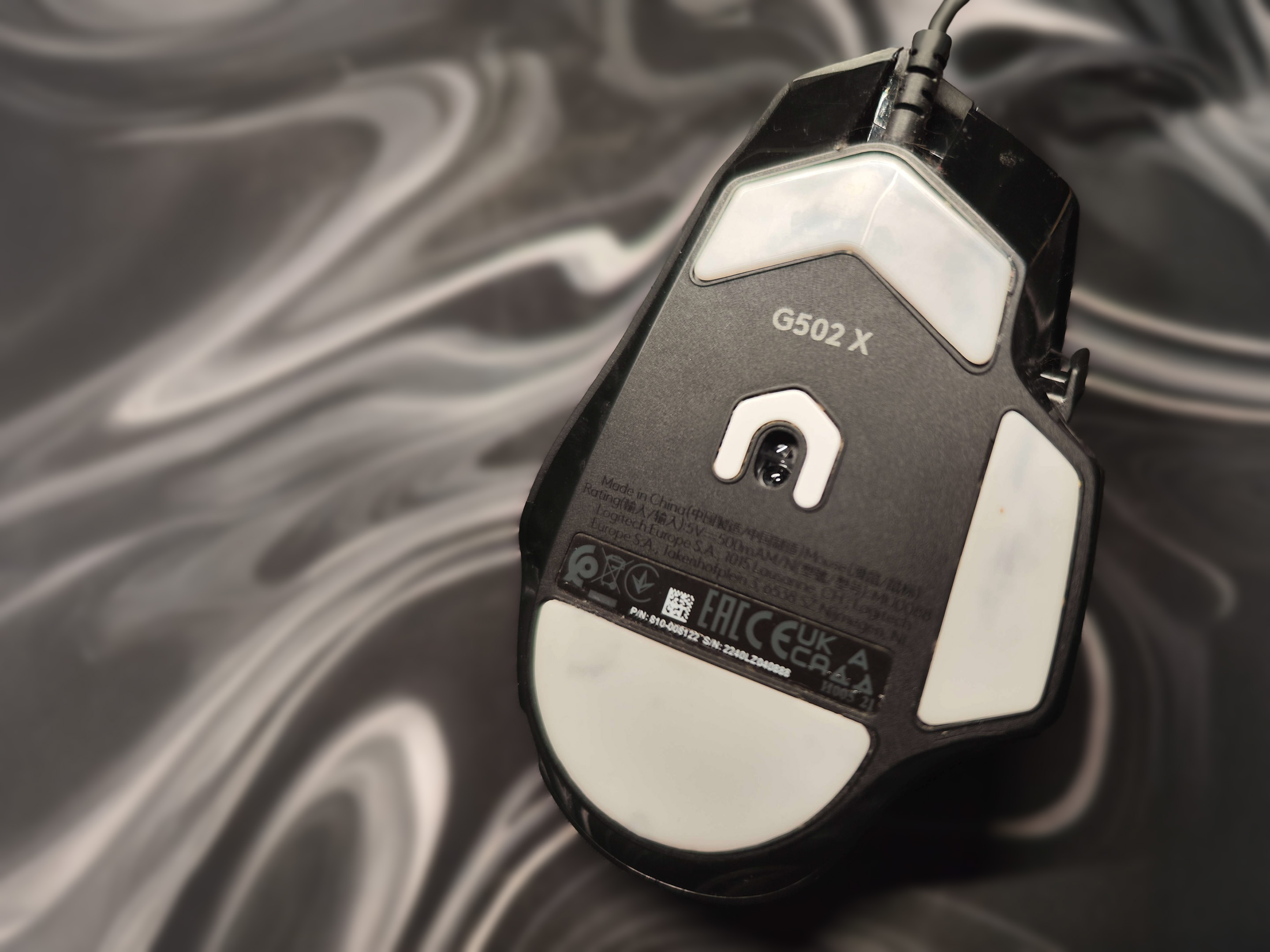 Logitech G502X mouse skates