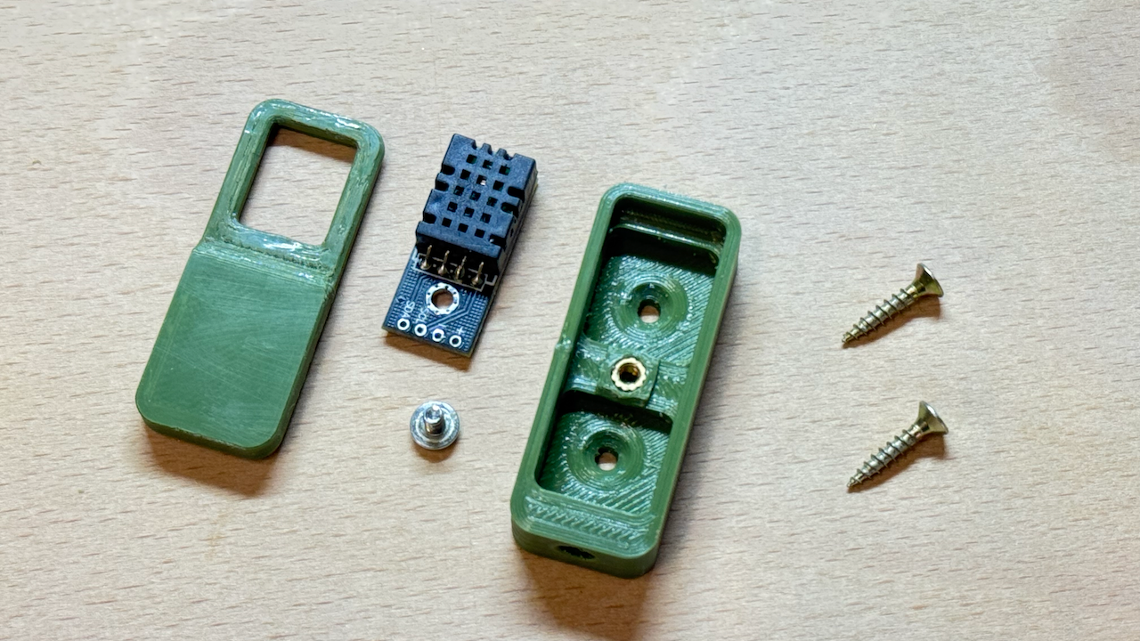 Miniatura 9 do modelo 3D DHT20 Sensor Case Housing