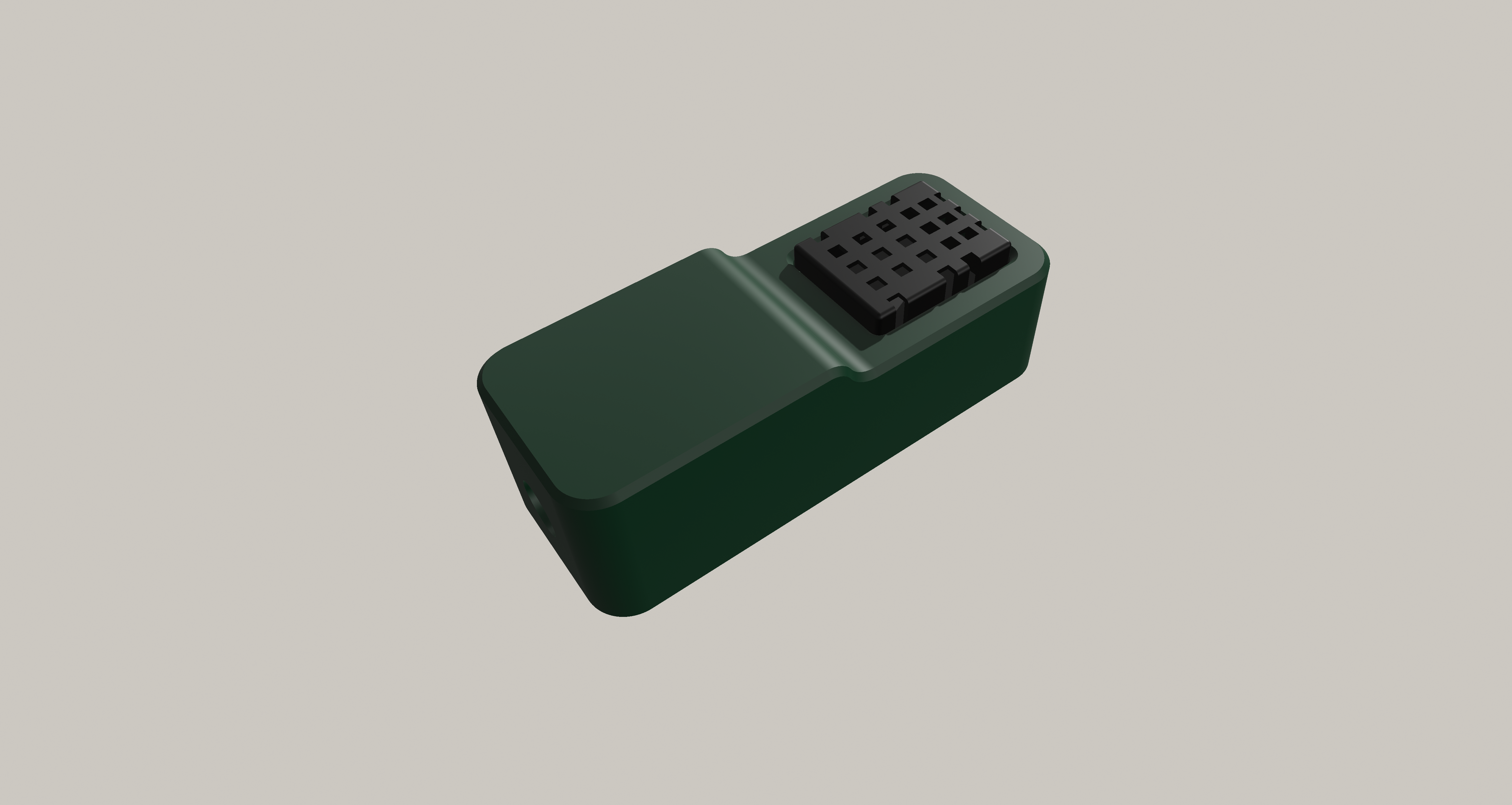 Miniatura 2 do modelo 3D DHT20 Sensor Case Housing