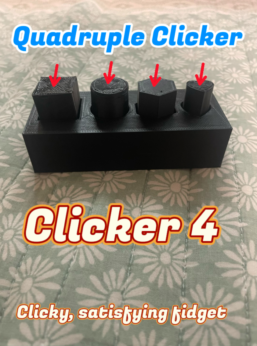 Button fidget multi