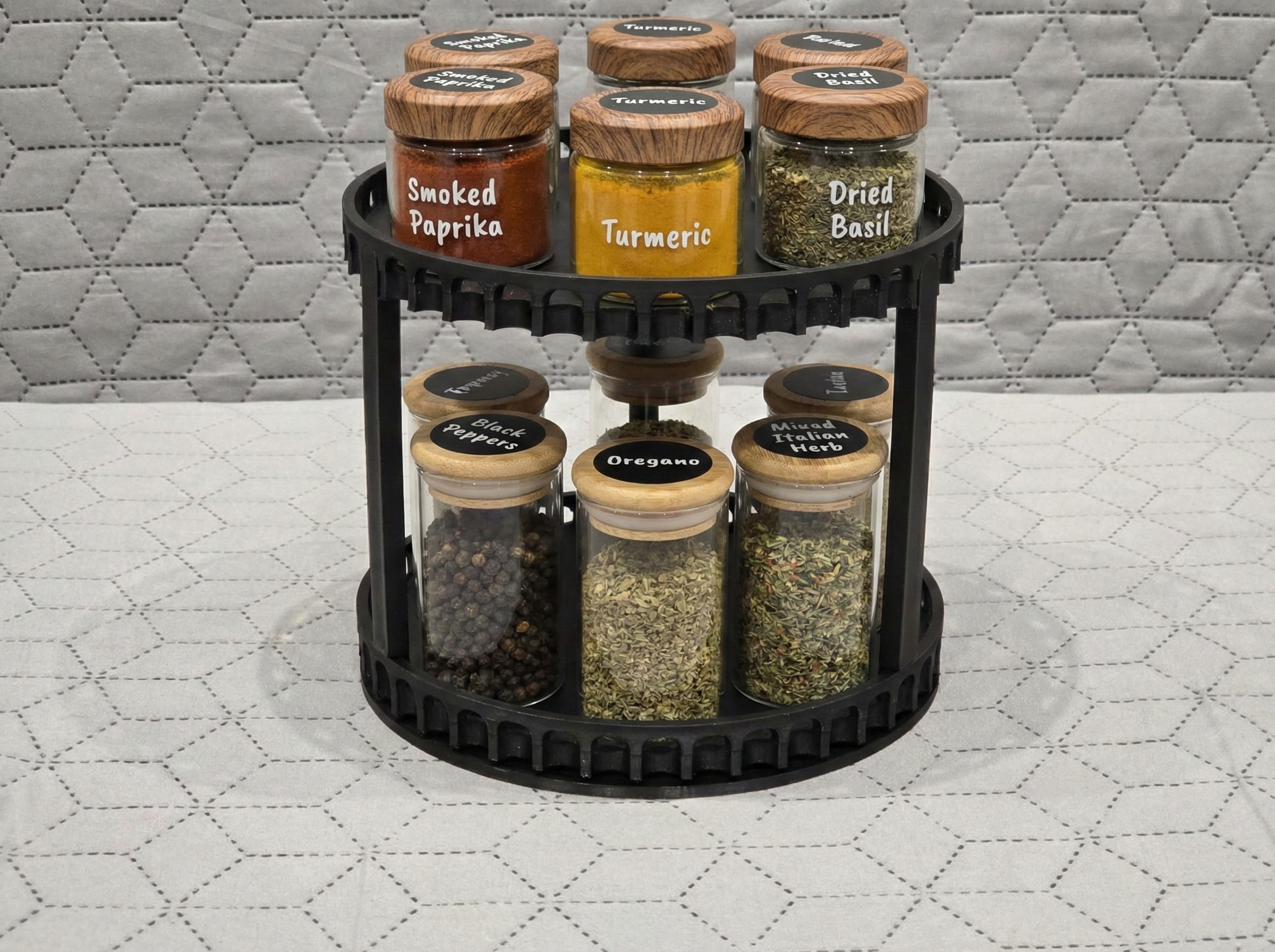 Smart Modular Rotating Spice Rack (20 cm) — miniatura 2