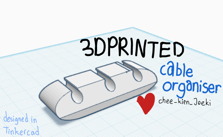 cable holder (based on SOULWIT's $23 cable holder)