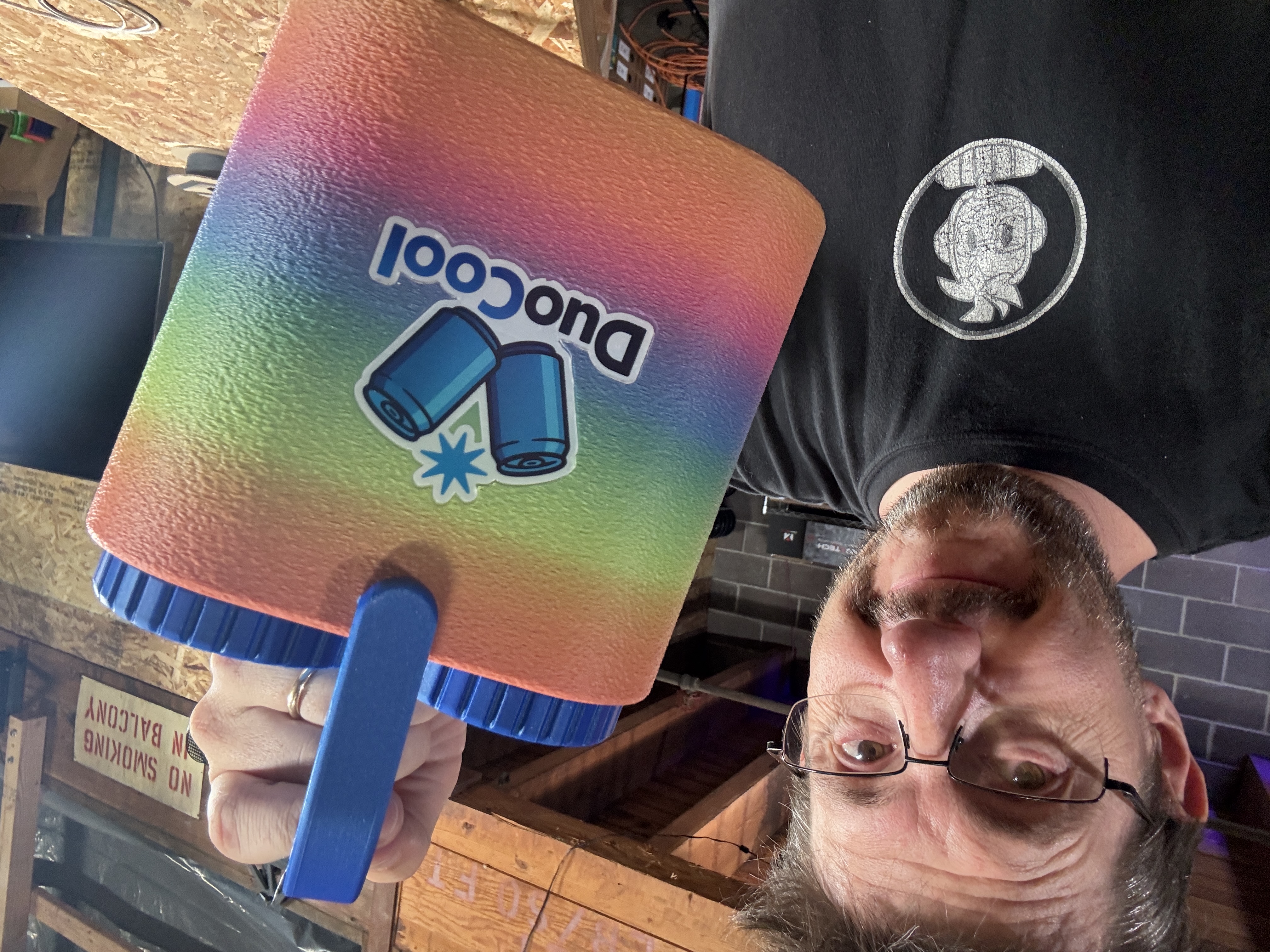 DuoCool - hold standard cans or BIG cans!