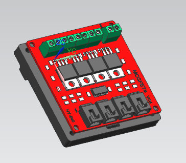 MOSFET 540 - ADAPTER HOLDER for DIN