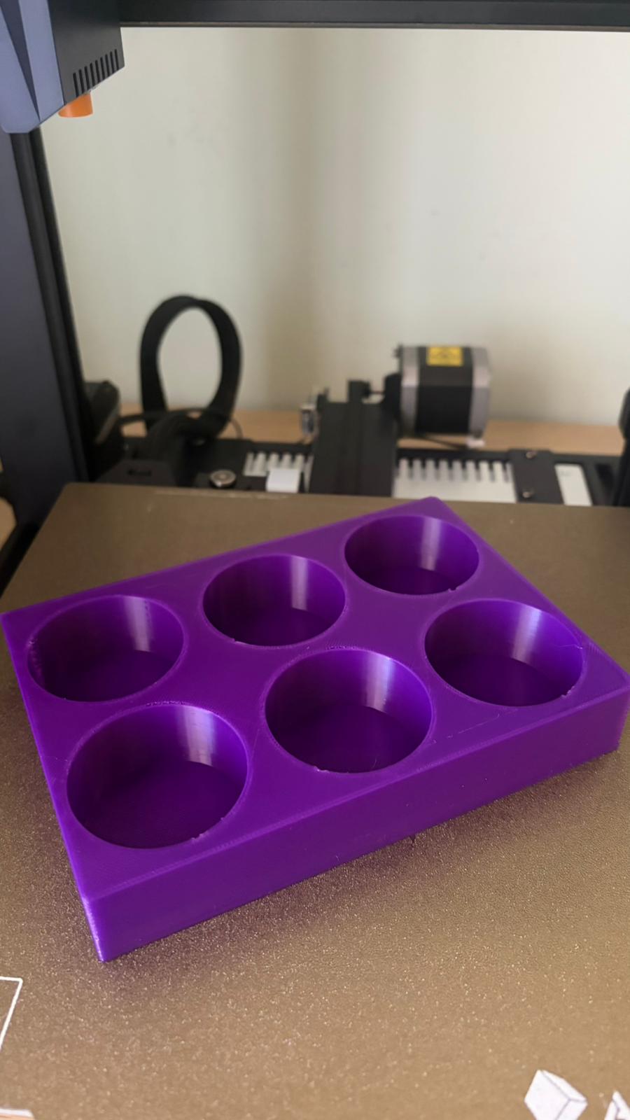 Organizer/Porta Coloranti Tondo 40mm No Support