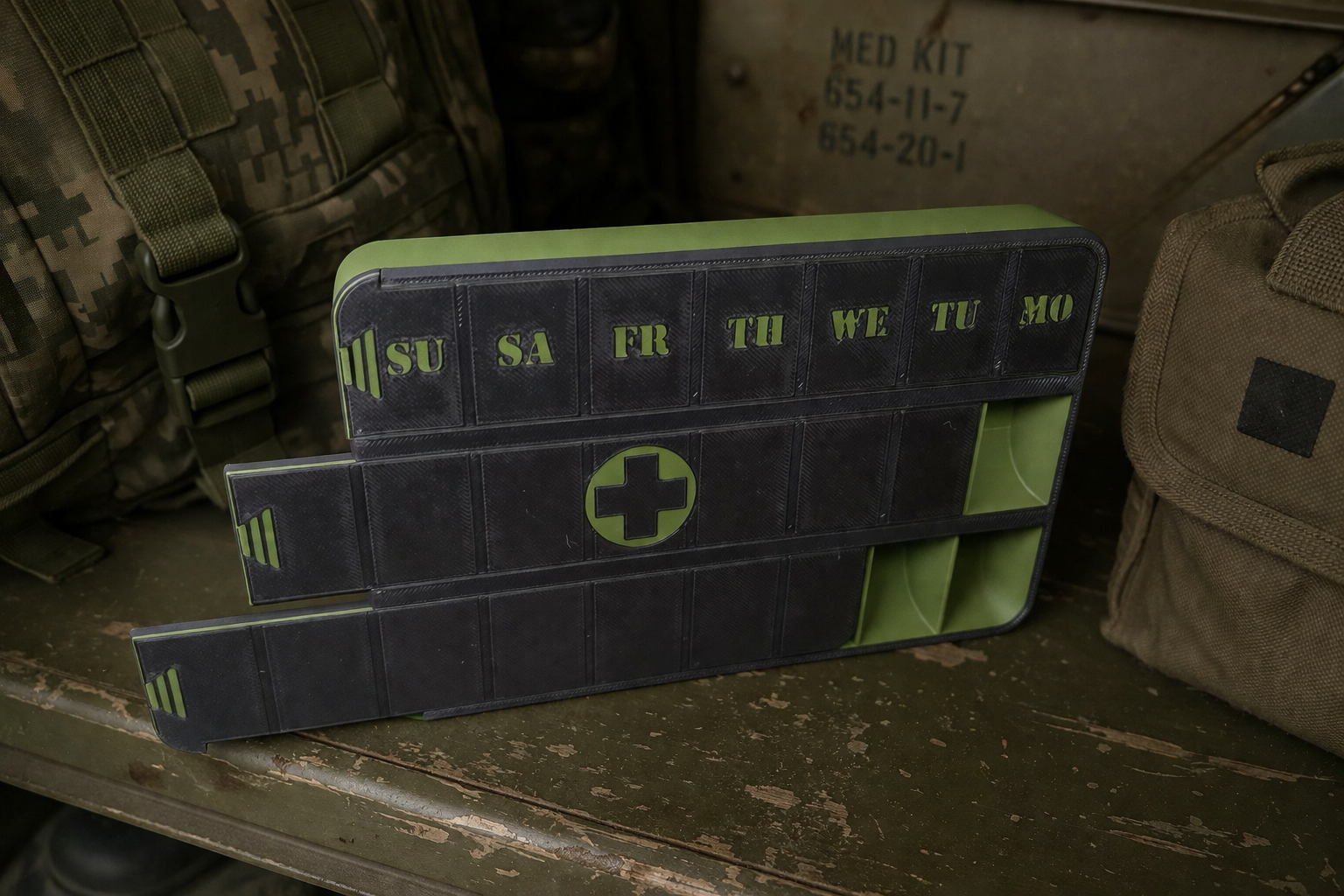 Large pill box