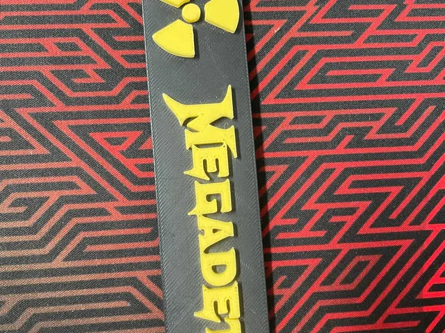 porte clé megadeth