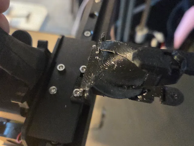 Neptune 4 Max cable chain to TBStron linear rail extruder carriage