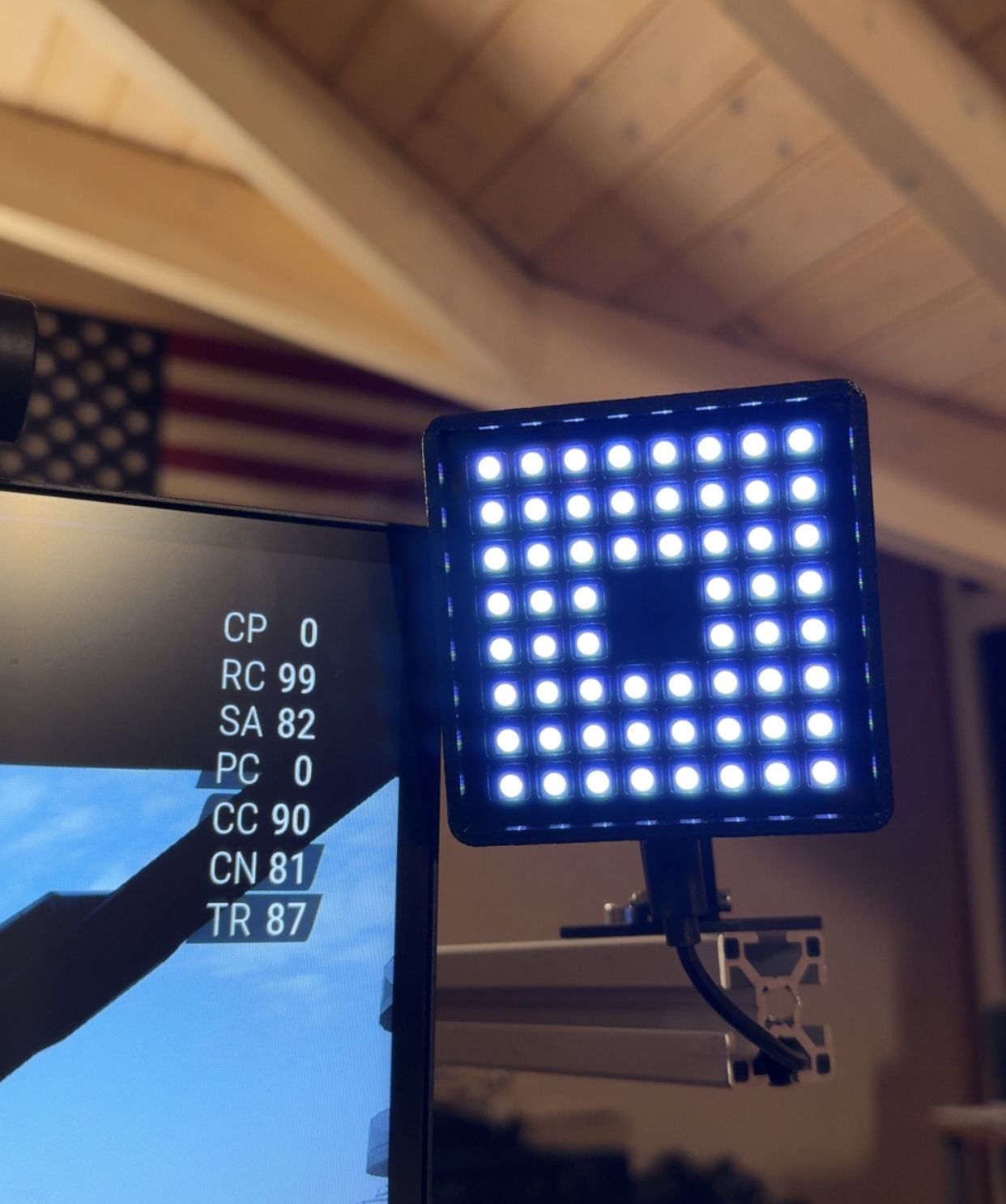 iFlag SimFlag holder for 3030+ aluminum profile