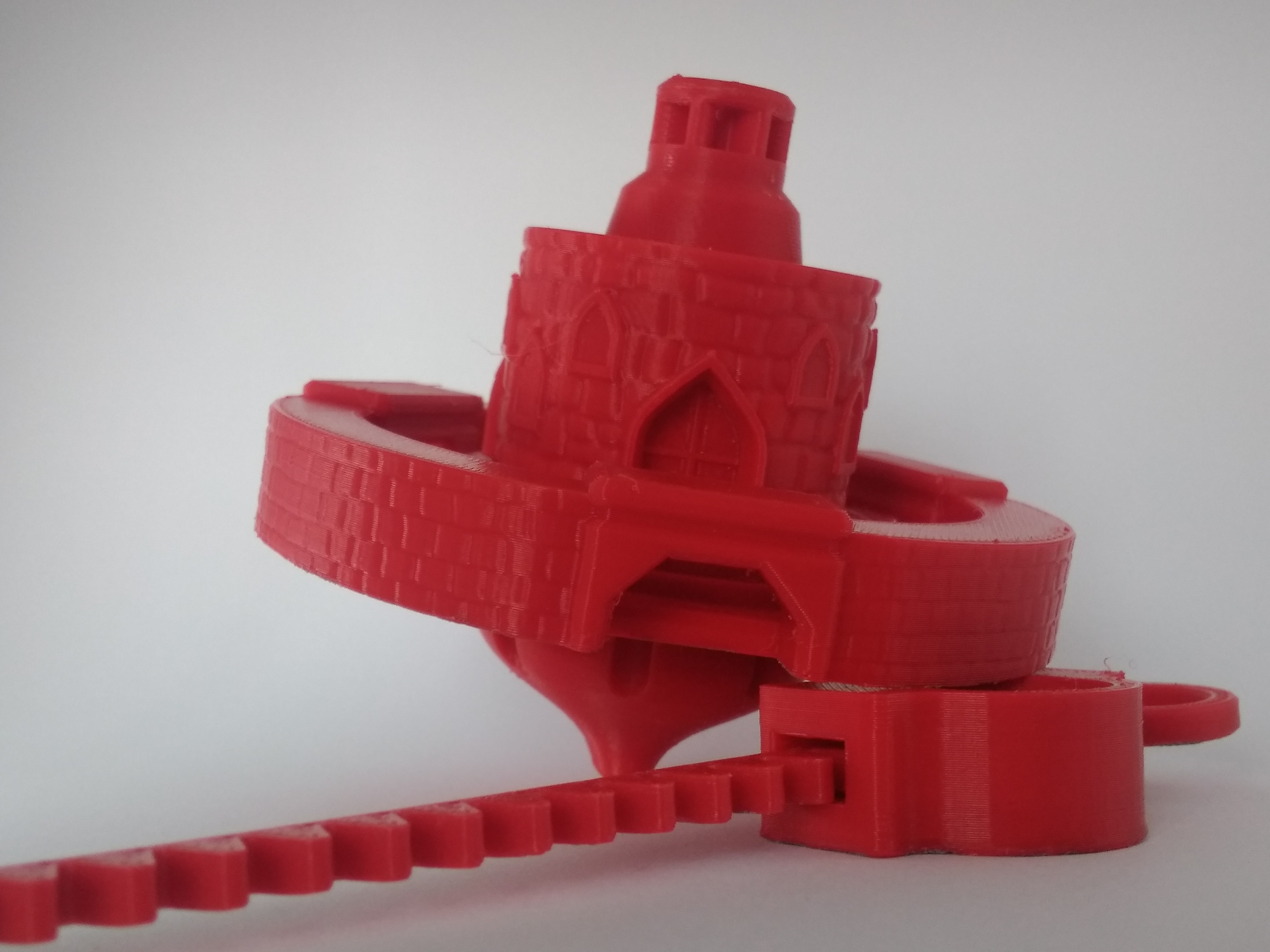 Stronghold spining top