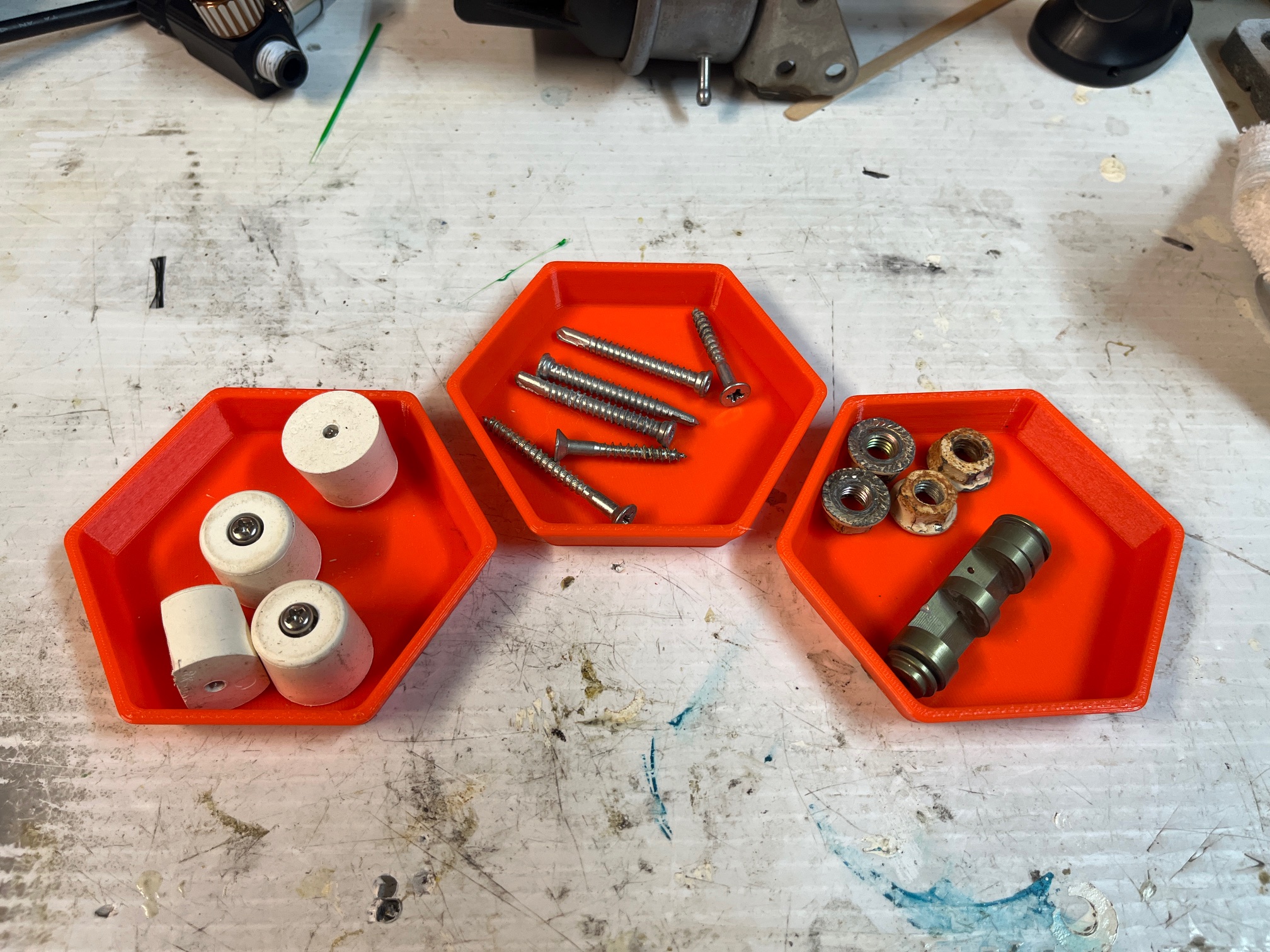 Miniatura 3 do modelo 3D Stackable Parts Tray