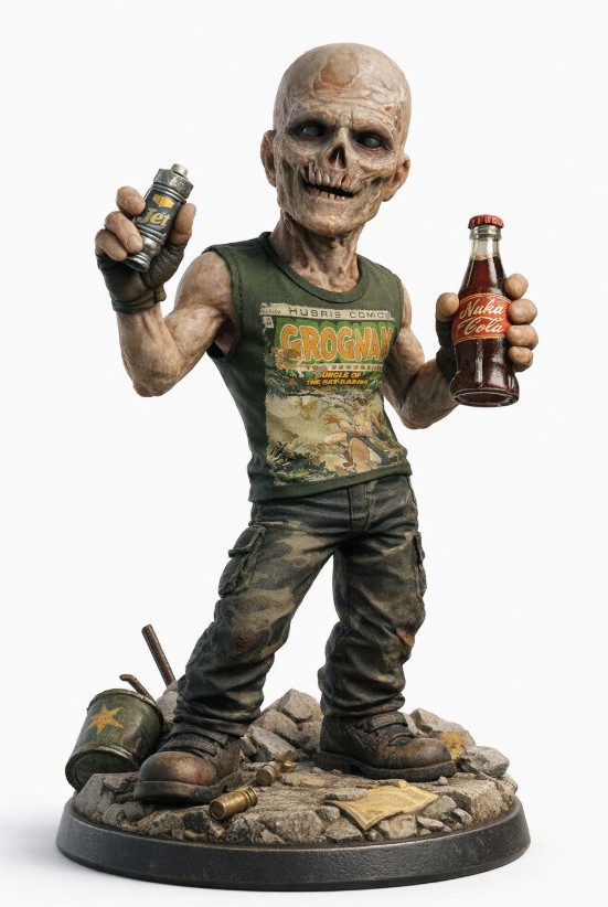 Wiseman - Fallout 4 Inspired Ghoul from the Slog