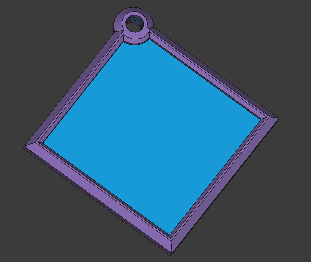 Double sided Bag tag (Blank Template)  no AMS required