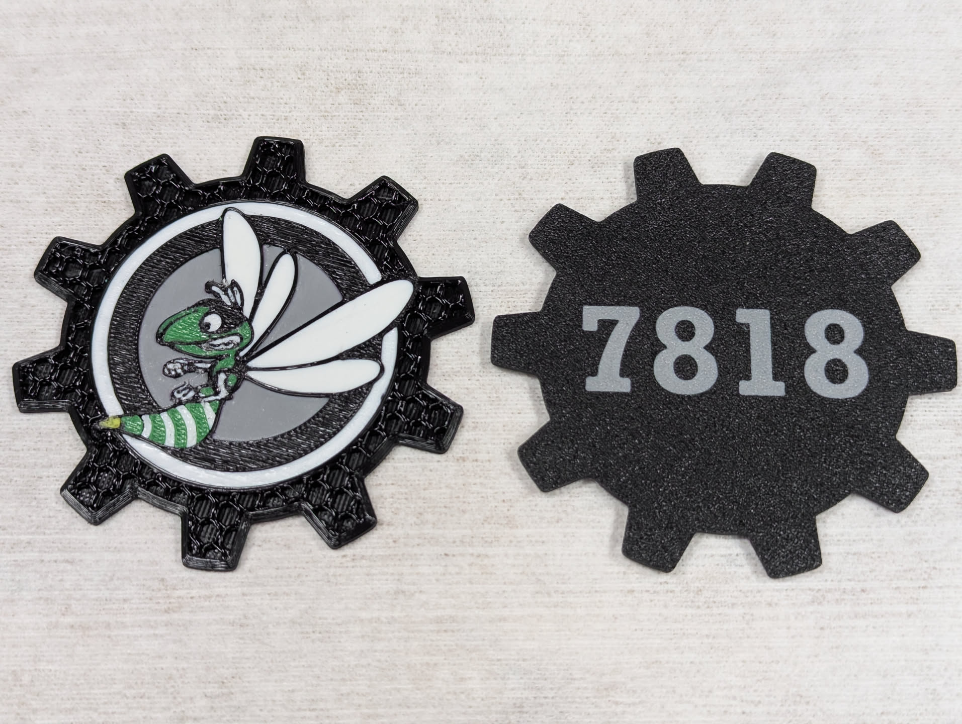 Williamston Vespidae Robotics Team 7818 Logo Coin