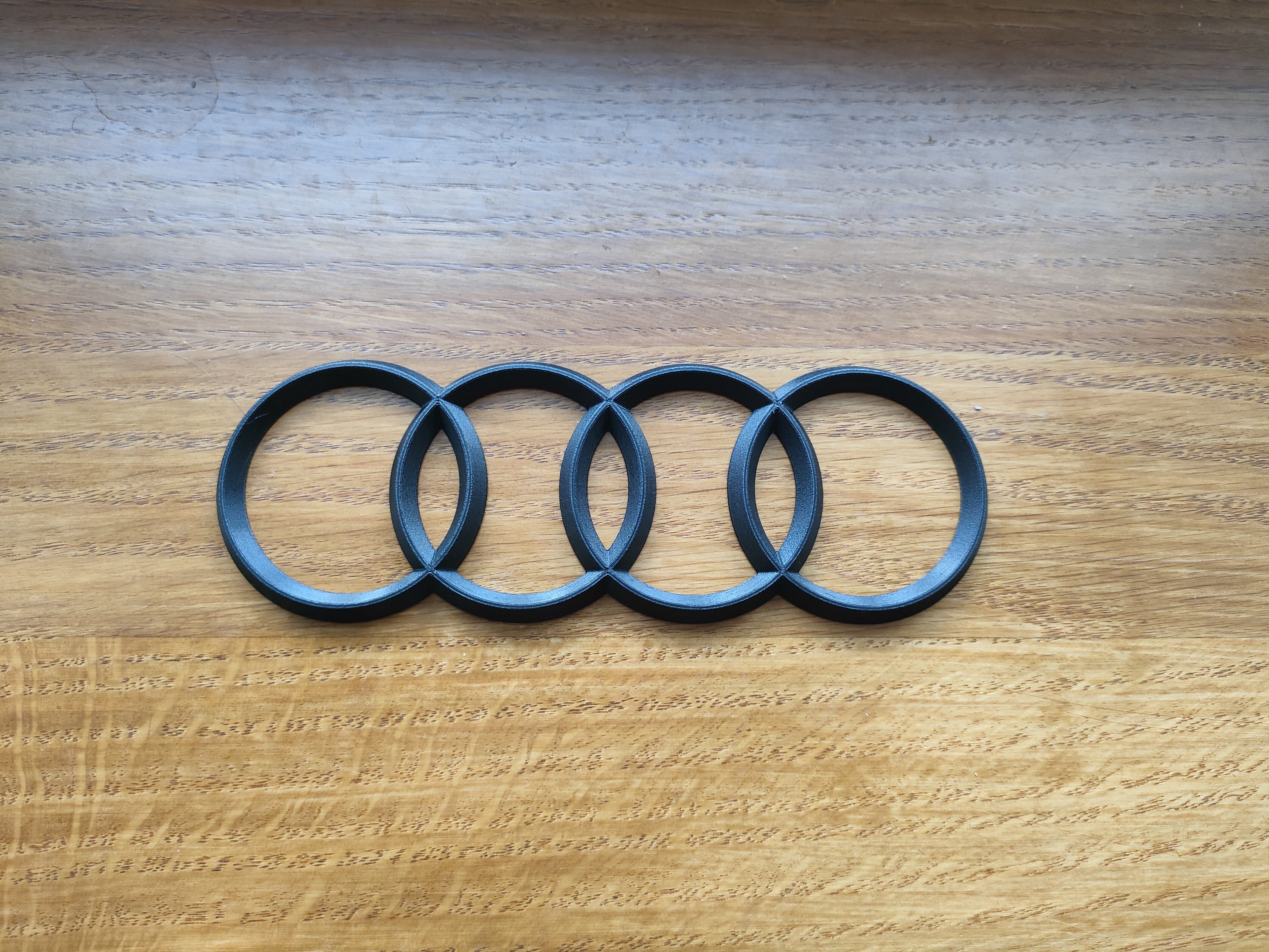 Audi A4 B8 engine cover emblem — thumbnail 2