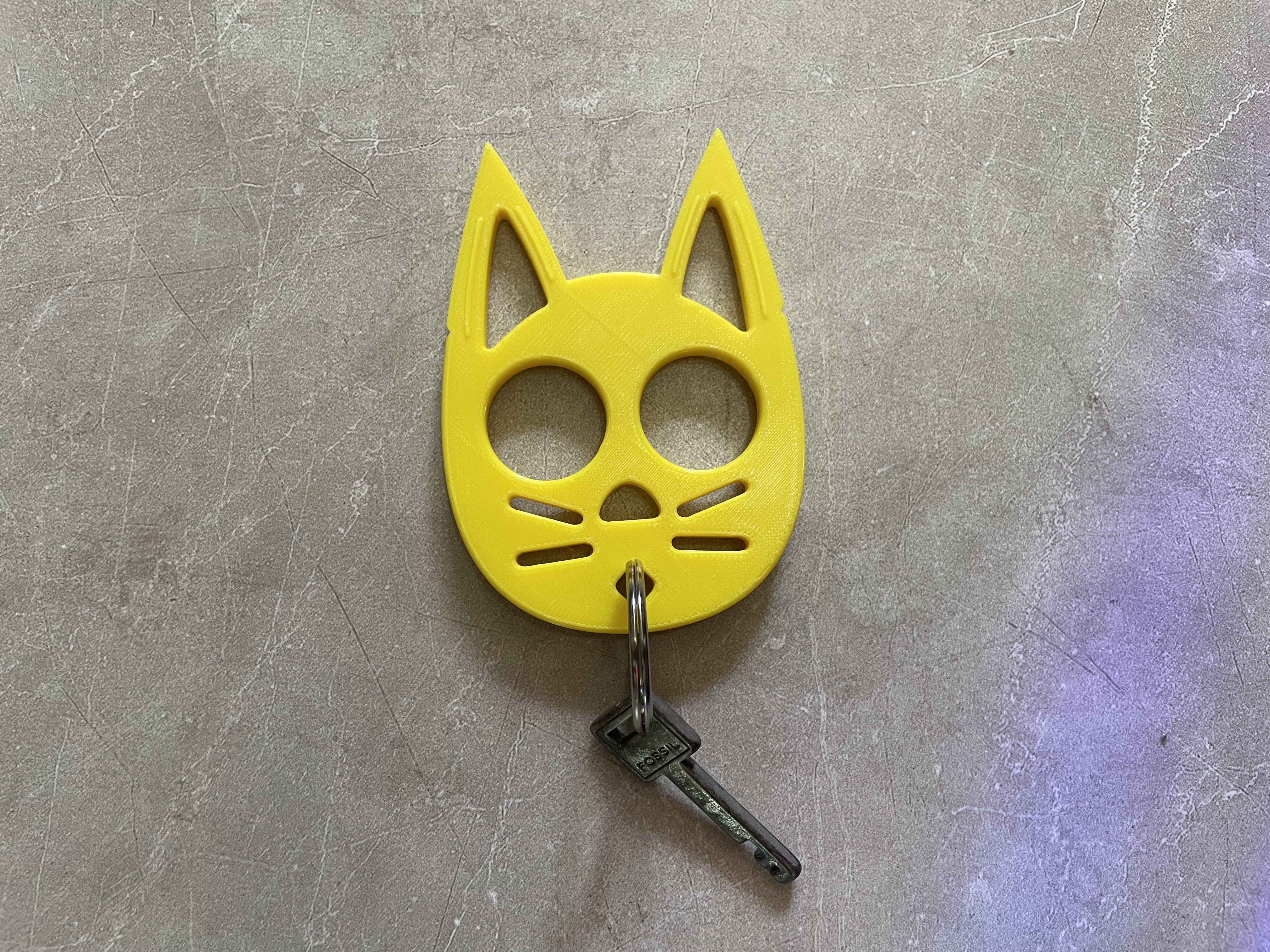 Miniatura 2 do modelo 3D Kitty Kat Keychain