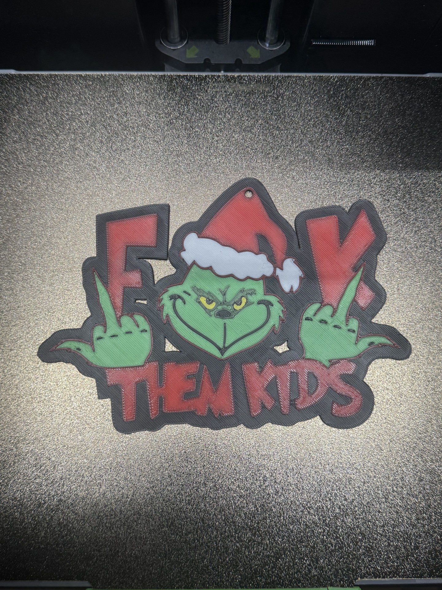 F Them Kids Grinch Ornament