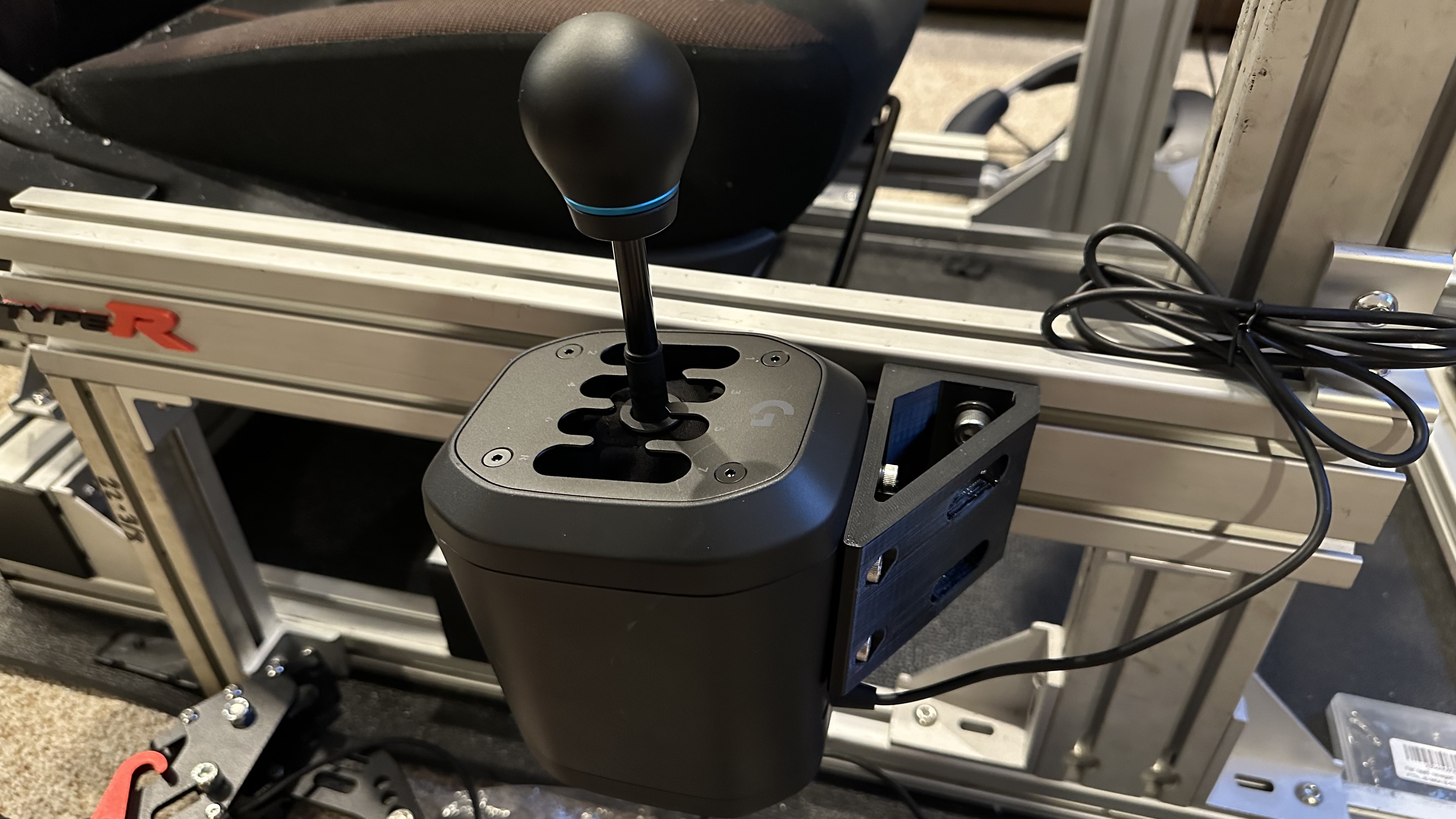 Logitech RS H Shifter Mount for Aluminum Extrusion