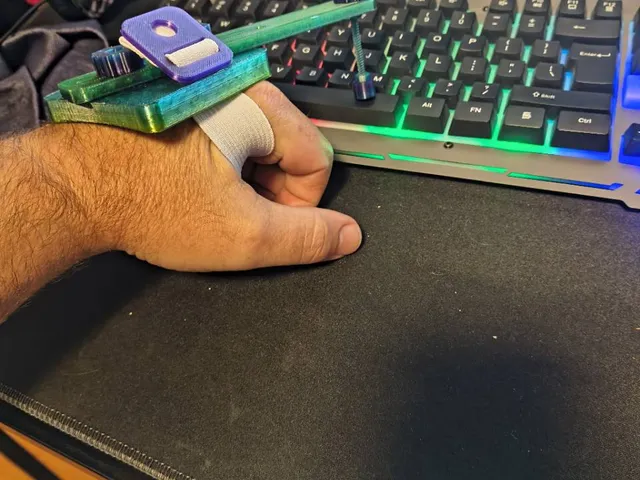 Mechanical Typing Cuff
