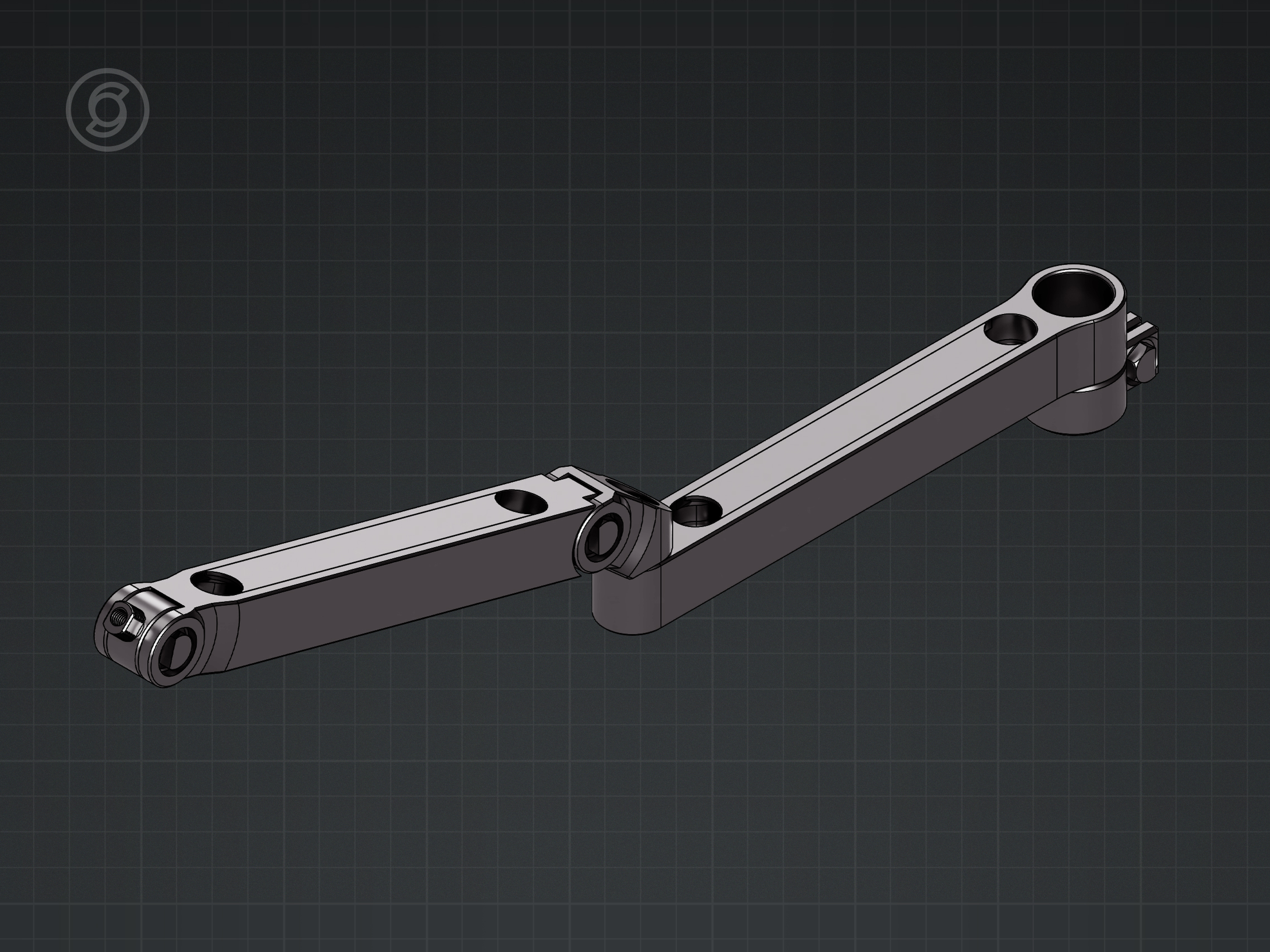 Low Profile Microphone Arm (STEP files)