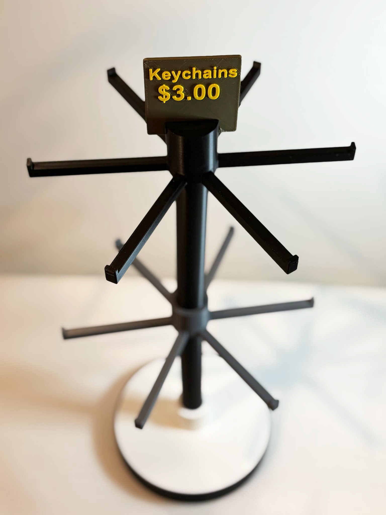 Modular keychain display stand