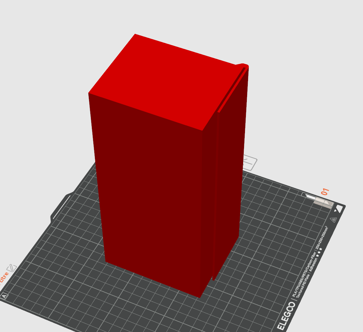 Drower storage bin for kitchen