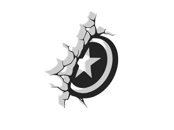 Captain America Decor