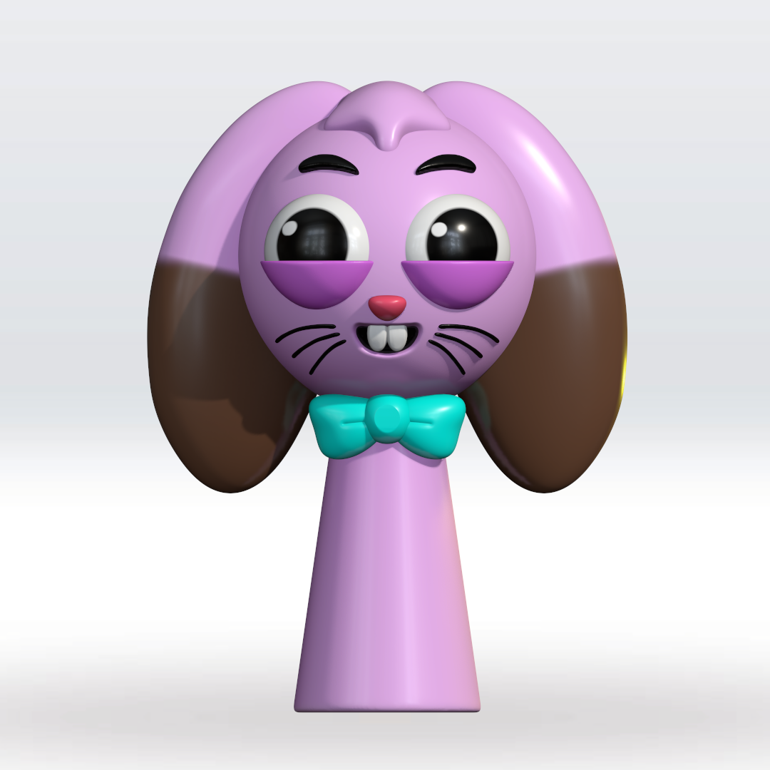 Sprunki OC Easter STL file 3D Model Free Download