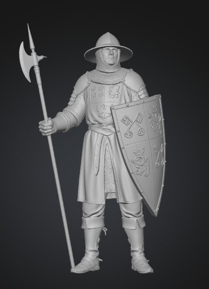Medieval Knight in Armor
