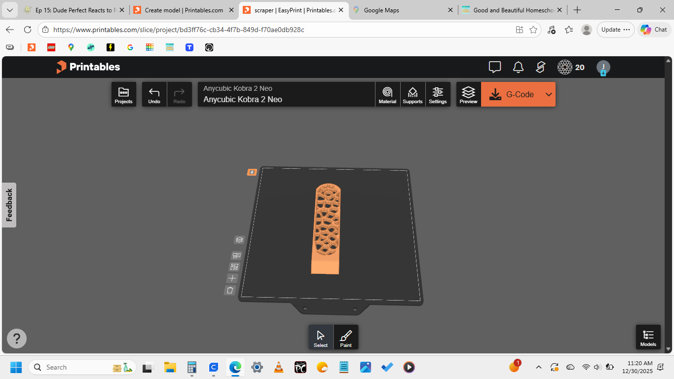 bed scraper